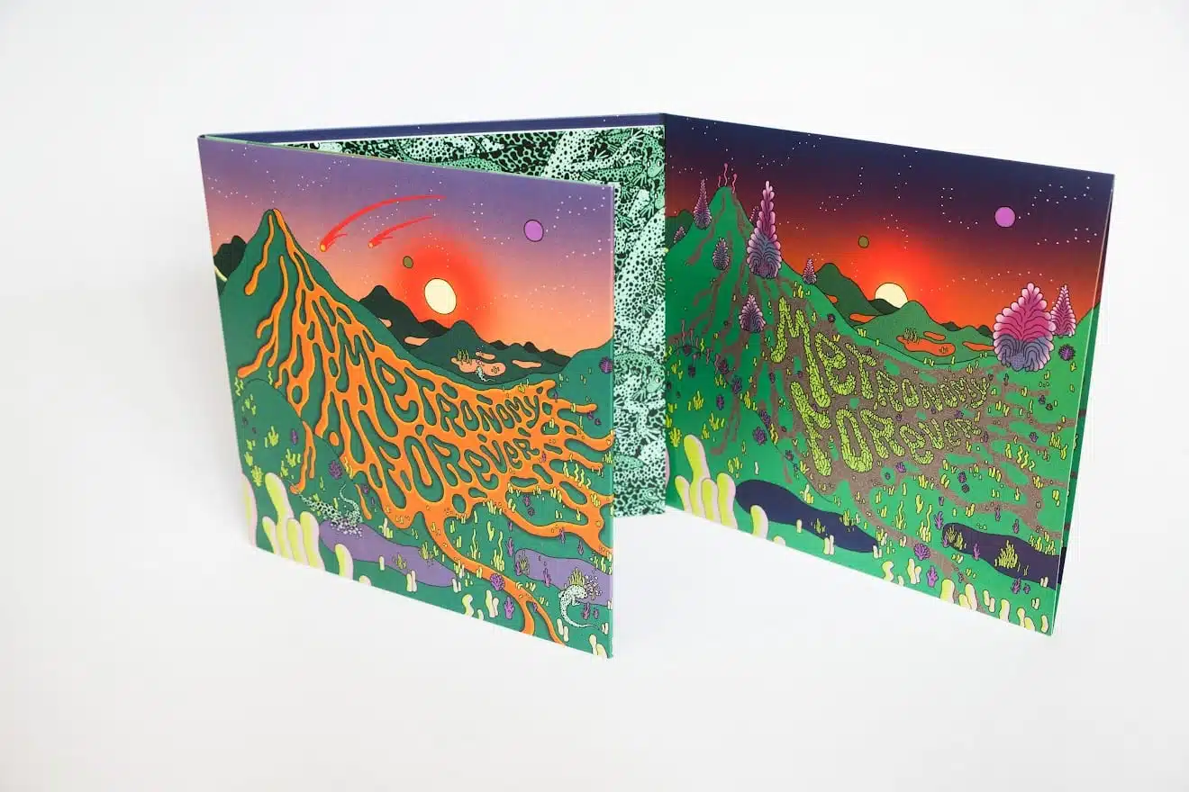 Pochette trifold colorée